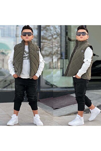 Bisahane Boy's Vest Kor Pantalon Bady
