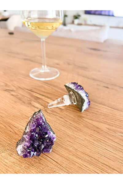 Moonlight Jewelry Amethyst Wine Bottle Stopper - Amethyst