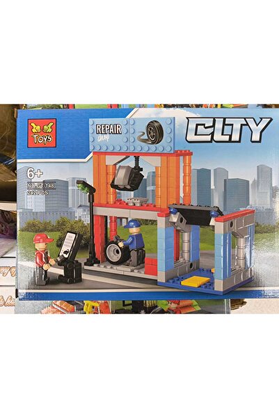 Toys 🚦 LEGO-style CITY 4-in-1 – Adventure, repairs and racing all in one! 🚗🏍️