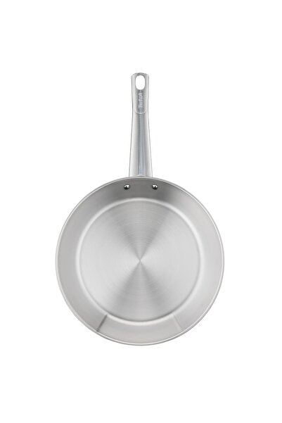 TEFAL Professional 28 cm Frying Pan, Stainless Steel, Induction, Non-stick Safe, Silver