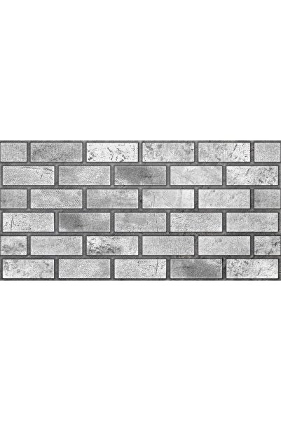 Süsköşe Standart Gri Tuğla Desenli 100*50 cm Duvar Paneli 4 adet (2 m²)