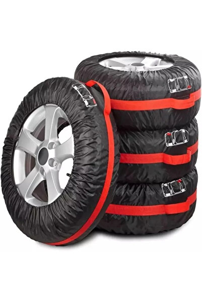 Gonga Set 4 huse pentru roti cu dimensiuni intre 17" - 22", Gonga® Negru