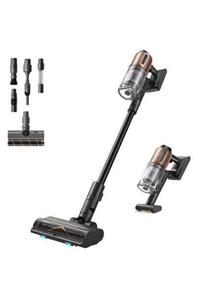 Dreame Kablosuz Dikey Süpürge – Siyah | 210AW Emiş Gücü | 65 Dakika Çalışma S...
