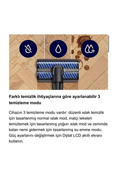 Philips Islak & Kuru Aqua Trio 9000 Seri Premium Dijital Ekran - Kendini Temizleyen Teknoloji