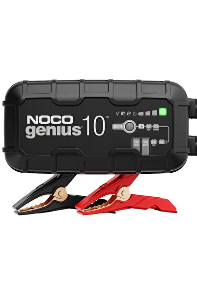 NOCO GENIUS10: 10A 6V/12V Akıllı Akü Şarj Cihazı – Otomatik Bakım Cihazı, Aşı...