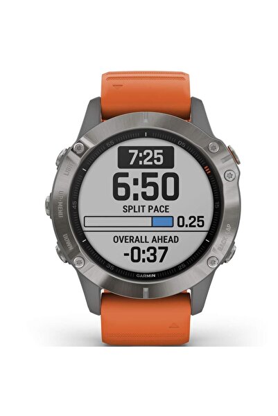 Garmin Fenix 6 Sapphire, Premium Çoklu Spor GPS Saati, Haritalama, Müzik, Der...