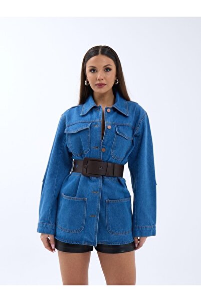 Kanonik Education 6578 Denim Jacket-Blue
