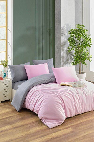 VENTİ VENTİSCA طقم غطاء لحاف مزدوج الجوانب من دوال تاتش + طقم ملاءات مرنة (فردي)