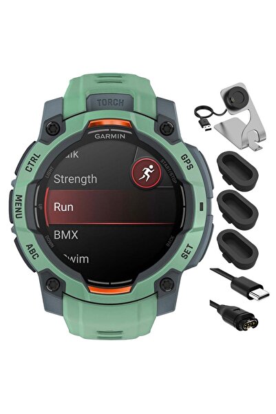 Garmin 010-02936-01 Instinct 3-45 mm Dış Mekan GPS Akıllı Saat AMOLED Neo Tro...