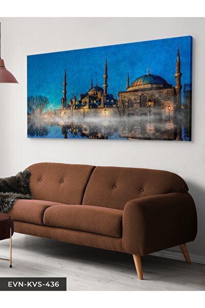 Evinemoda Ulje na platnu Izgled džamije Jednodijelni kanvas - Slika na platnu