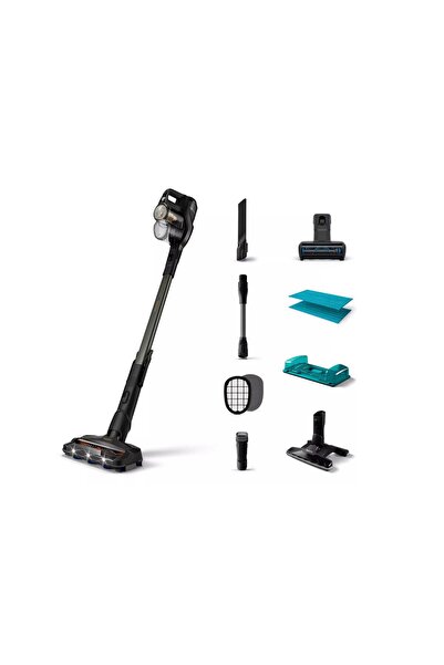 Philips 8000 Serisi Aqua Plus Kablosuz Dik Süpürge 0.6 litre BetterWay Vacuum Cleaners 1100 Watt