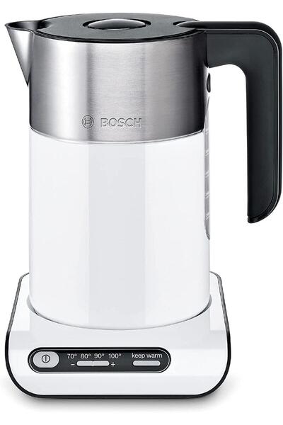 Bosch Twk8611p Kettle(2400 W,sıcaklık Seçimi, Otomatik Kapanma,aşırı Isınma Koruması) 1,5 L