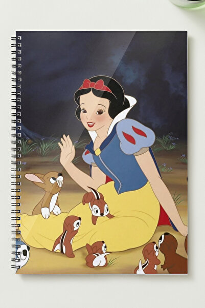 BLACKONECLASS PAMUK PRENSES A5 Metal Spiralli Çizgisiz kalın bristol KapakPAM...