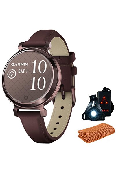 Garmin 010-02839-03 Lily 2 Klasik Koyu Bronz Dut Deri Bantlı Akıllı Saat | Re...