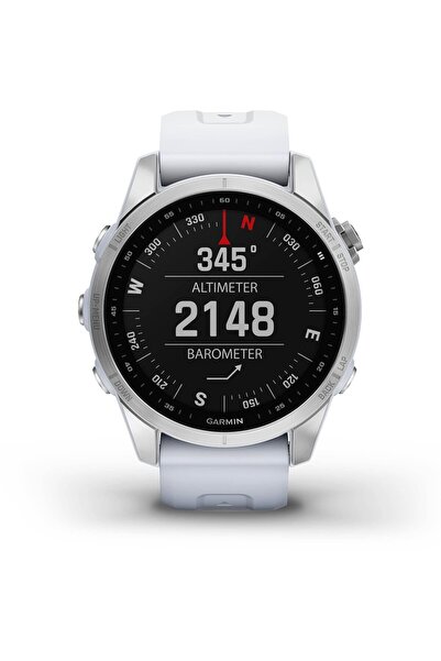 Garmin fenix 7S, Daha küçük boyutlu macera akıllı saati, GPS'li sağlam dış mekan saati, dokunmatik e