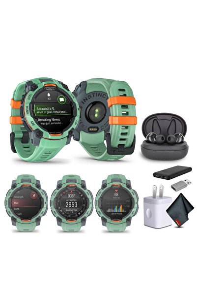 Garmin Instinct 3 45mm AMOLED Ekran Dış Mekan GPS Akıllı Saat, Metalle Güçlen...