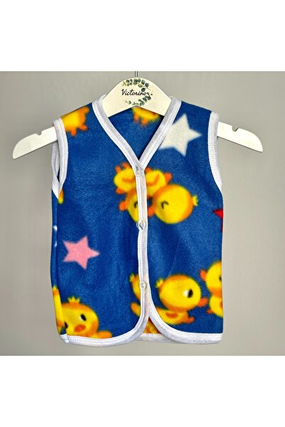 Victorino Navy duck fleece vest