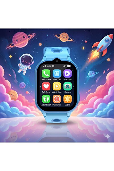 You Watch Akıllı Çocuk Saati 4g Sim Kart Destekli Görüntülü Görüşme Özelliği
