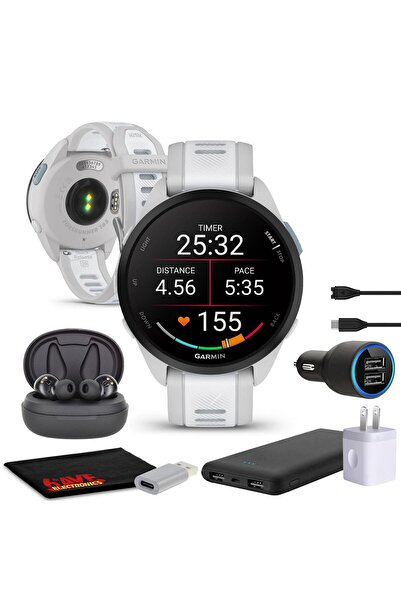Garmin Forerunner 165 GPS Koşu Akıllı Saati, Kadınlar ve Erkekler için Fitnes...