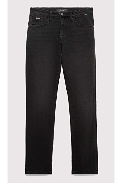 Mavi M0035187861 Marcus Black Dark Smoky Smoke Jean Παντελόνι Ανδρικό τζιν παντελόνι ΜΑΥΡΟ