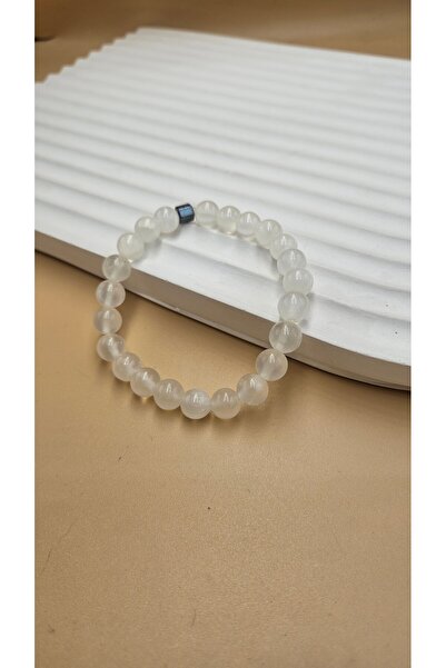 AURA Selenite Stone Natural Stone Bracelet