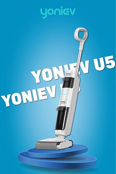 Yoniev U5 Islak Ve Kuru Şarjli Dikey Süpürge & Paspas