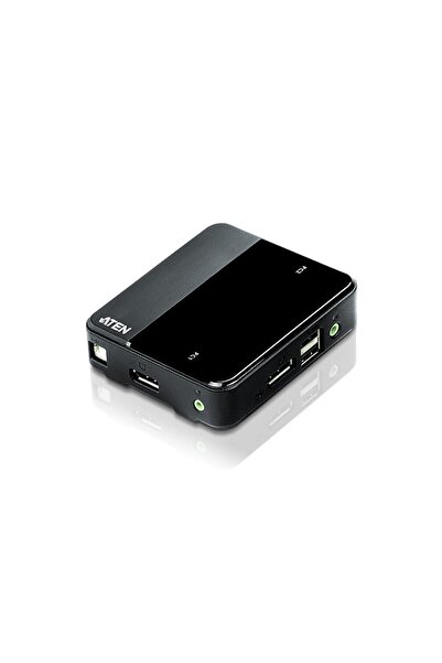 Aten 2 Port Lu Usb Displayport Kvm Switch 4k Uhd (3840 × 2160@60HZ) Teknoloji...