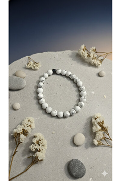 AURA Howlite Stone Natural Stone Bracelet