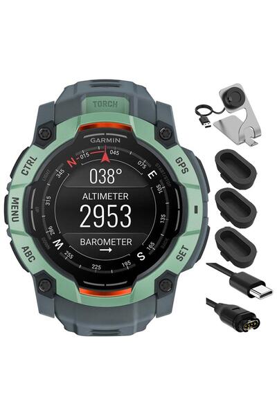 Garmin 010-03020-01 Instinct 3-50 mm Dış Mekan GPS Akıllı Saat AMOLED Neo Tro...