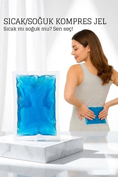 Transformacion Sıcak Soğuk Kompres Jel Cold Pack Hot Pack Şişlik Önleyici, Ka...