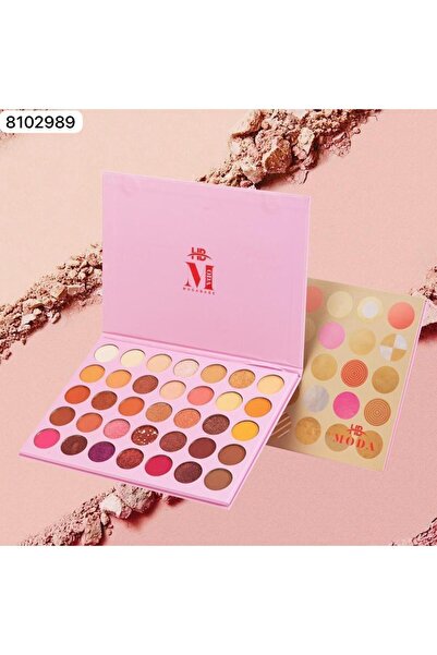 Moda Beauty Eyeshadow Palette - 35 Shades