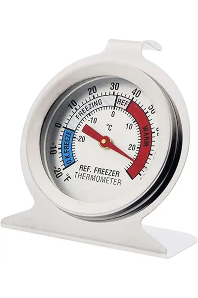 ECVV Stainless Steel Refrigerator Freezer Thermometer -20~80℉ Large Dial