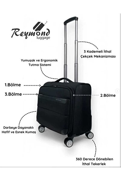 Home Skyline Pilot, Hostes Yeni Model Kabin Valizi-İş ve Seyahat Çantası