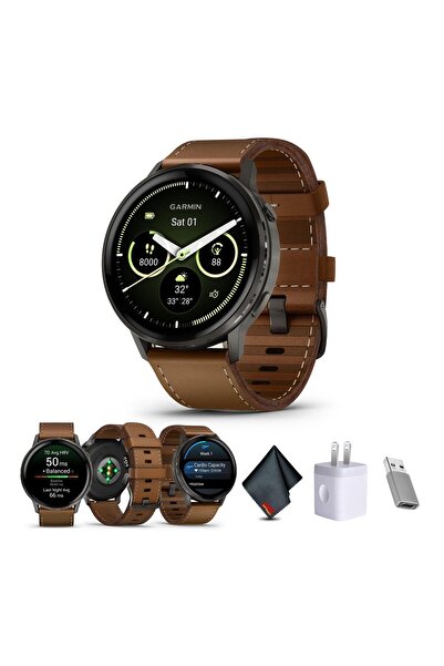 Garmin Venu 4, 45 mm, Gelişmiş Fitness Takipçisi GPS Akıllı Saat, 1,4" AMOLED...