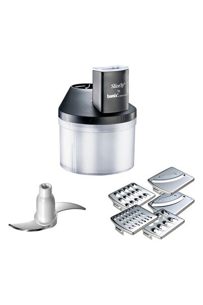 Bamix Slicesy Doğrama Seti Siyah