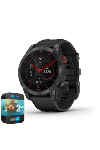 Garmin 010-N2582-10 Epix Gen 2 Premium Active Akıllı Saat 47 mm Siyah Titanyum (Yenilenmiş) Paket ve