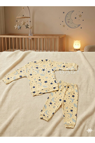 ENSONO Hospital Release Organic Cotton Fabric Newborn Baby Set 0-24 Months