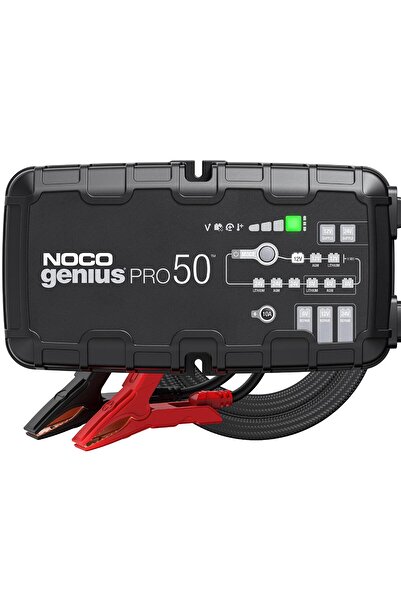 NOCO GENIUSPRO50: 50A 6V/12V/24V Profesyonel Akıllı Akü Şarj Cihazı – Aşırı Ş...