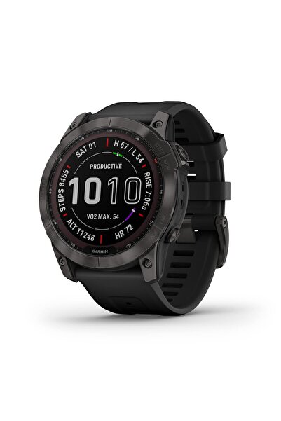 Garmin Fenix 7X Sapphire Solar Akıllı Saat Solar Şarjlı, GPS Dokunmatik Ekran...