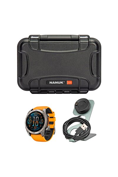 Garmin Fenix 8 Sapphire 51 mm GPS Akıllı Saat, 1,4 İnç AMOLED Ekran (Kıvılcım...