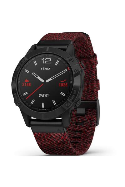 Garmin Fenix 6 Sapphire, Premium Çoklu Spor GPS Saati, Haritalama, Müzik, Der...