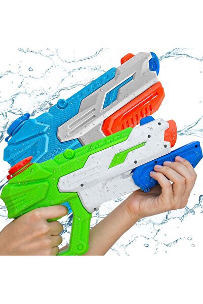 VİO عبوة من 2 رشاش مياه للأطفال والأولاد والبنات والبالغين - رشاش مياه طويل المدى