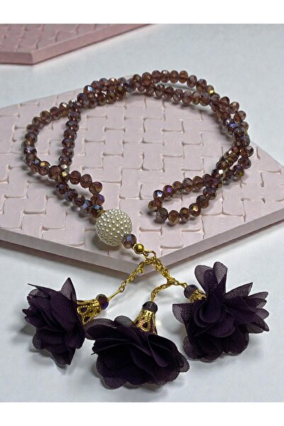 Hac AVM 99 κρυστάλλινα τσόκερ ροζάνια δώρου |   Δώρα Μεβλίντ