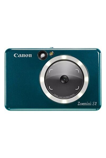 Canon Zoemini S2 Dark Teal Şipşak Fotoğraf Makinesi