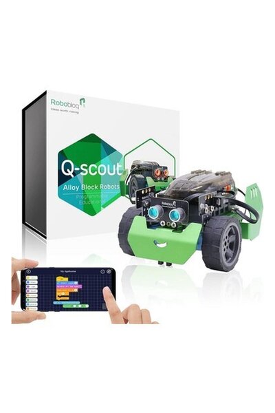 Robobloq Q-Scout Stem Projeleri - Kodlama Robotu