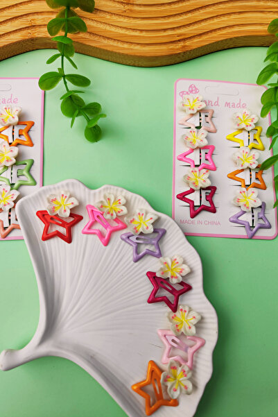 Nisankids 6-Piece Flower Figured Star Buckle