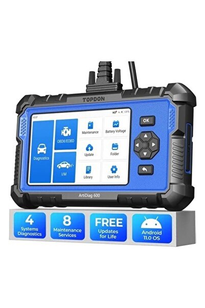 Topdon Yükseltilmiş AD600 Obd2 Tarayıcı