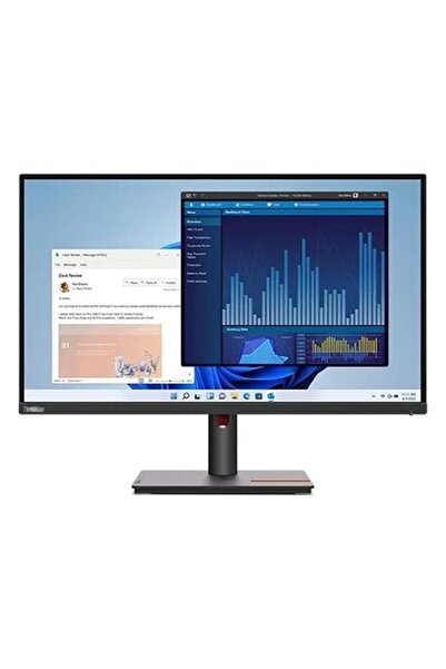 LENOVO Thinkvision P27PZ-30, 27" UHD (4k) Mini LED Monitör, Pivot, Yükseklik ...