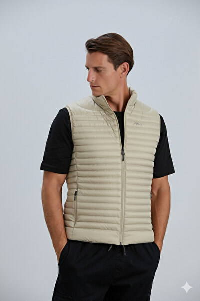 PIQUE ΑΝΔΡΙΚΟ ΓΙΛΕΚΟ Ανδρικό φουσκωτό γιλέκο τυπικής εφαρμογής Αδιάβροχο