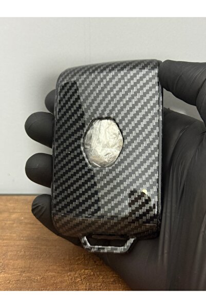 Luxe Aksesuarr Pentru Renault Talisman Clio5 megane4 Captur Kadjar Duster Husa de protectie cheie din fibra de carbon cu 3 butoane